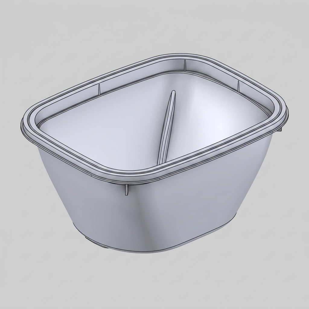 Butter Container – Food-Grade Packaging Mould Development